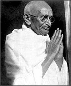 Gandhi in Prayer